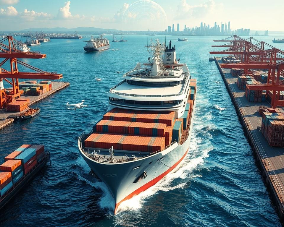 Wat zijn de voordelen van draadloze technologie in de scheepvaart?