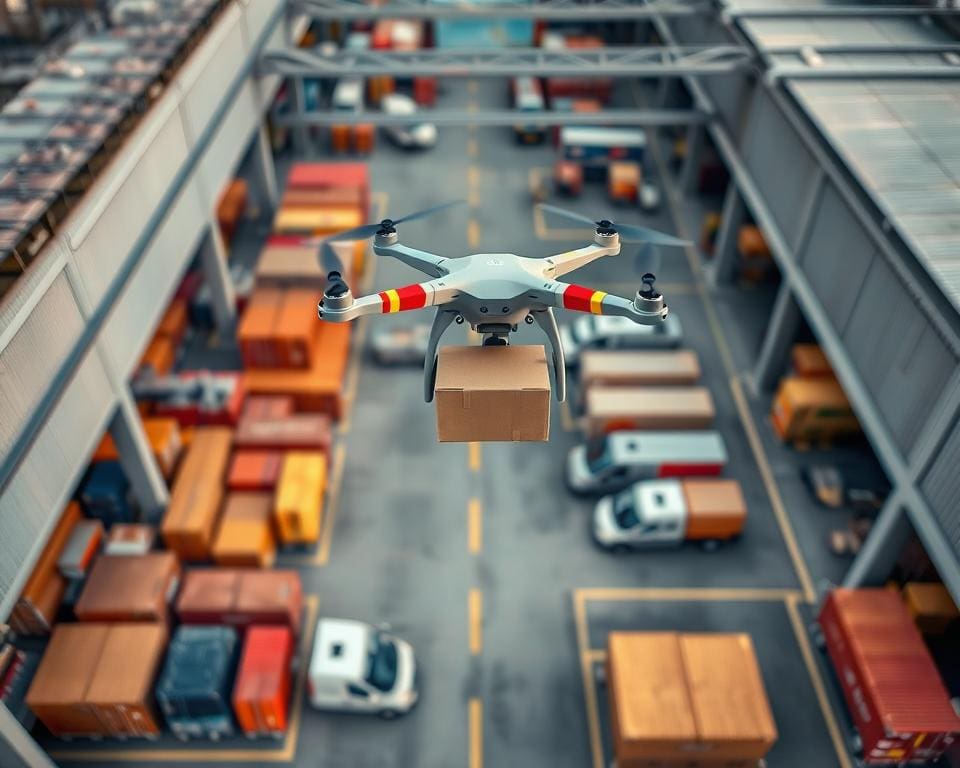 Wat zijn de voordelen van drones in logistieke precisie?
