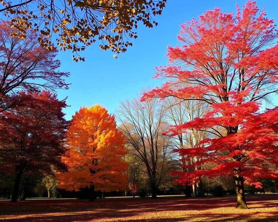 Welke bomen geven de mooiste herfstkleuren?