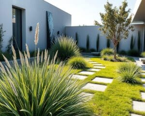 Welke grassen geven een moderne uitstraling?