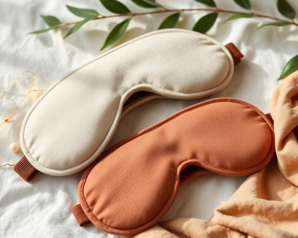 natuurlijke materialen slaapmaskers