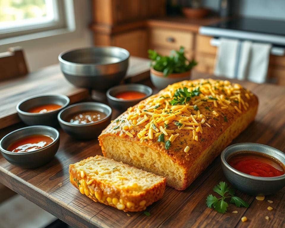 serveren maïsbrood