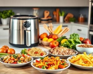 Airfryers: gezonder koken met slimme instellingen