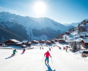 Alpe d’Huez: Zonovergoten skiën in Frankrijk