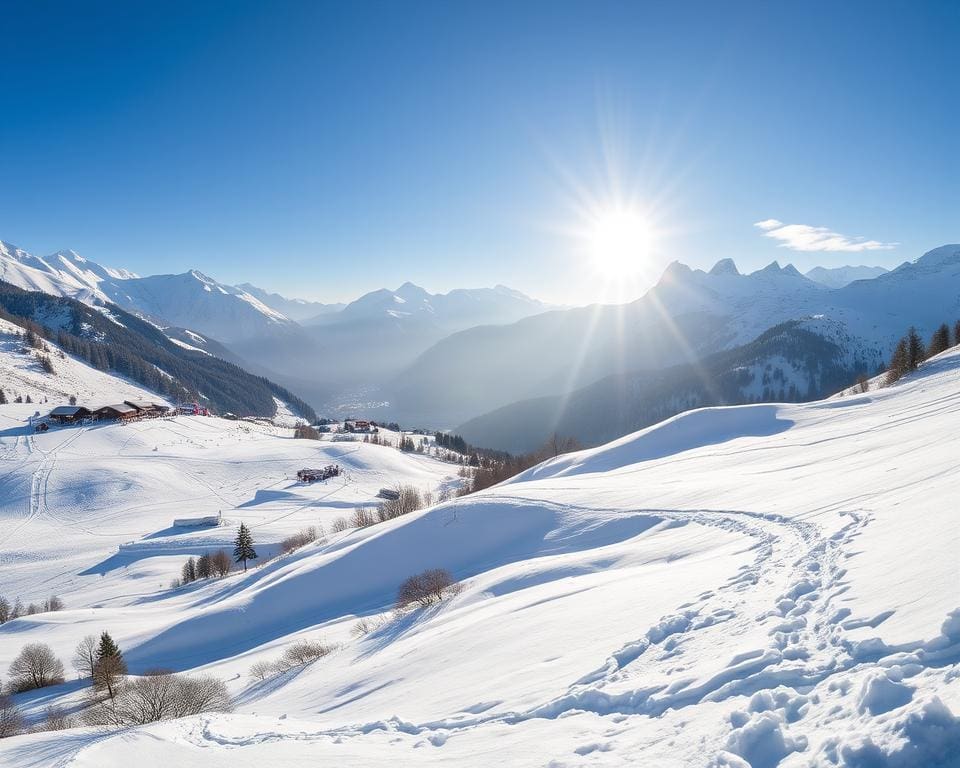 Andermatt: Zwitserse bergen en rustige pistes