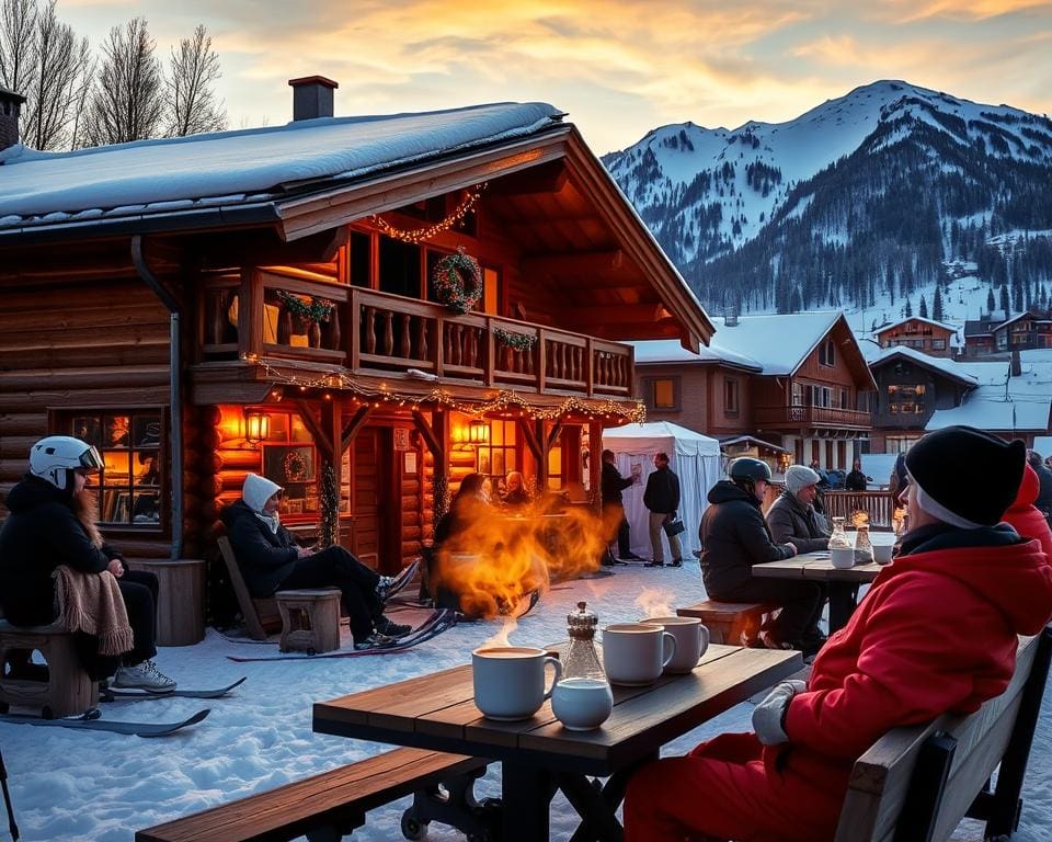 Après-ski in Verbier