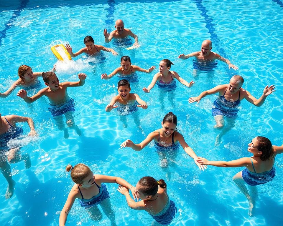 Aqua-aerobics: sporten voor alle leeftijden