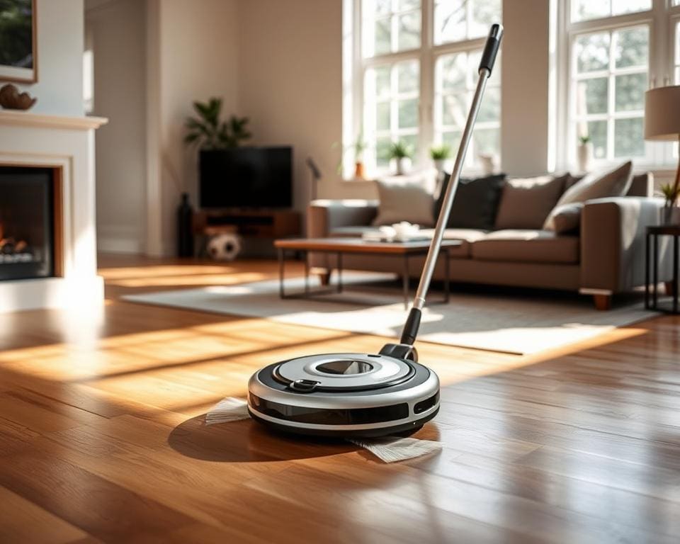 Automatische stofdweilmachine: schoonmaken zonder moeite