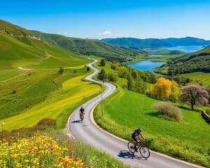 Beste fietsroutes voor een actieve levensstijl