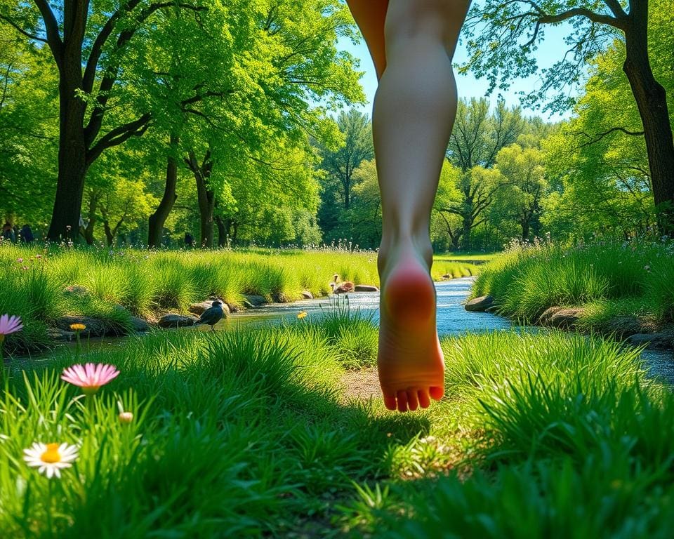 Blootsvoets lopen: verrassende gezondheidsvoordelen