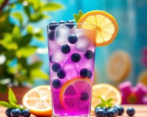 Blueberry Lemon Cooler: Fris en kleurrijk