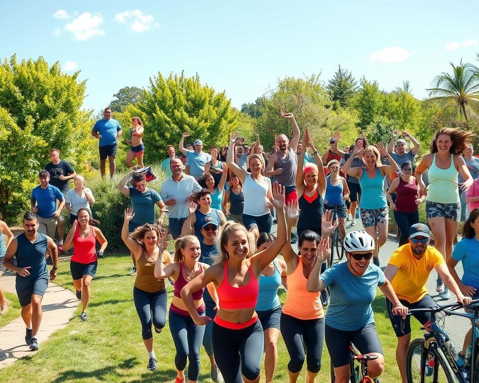 De voordelen van een actieve fitnesscommunity