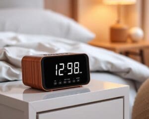 Design klokradio met Bluetooth: stijlvol wakker worden