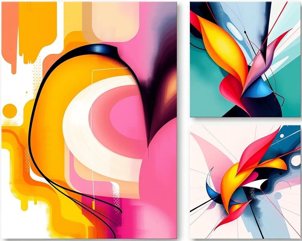 Digitale schilderijen: wissel kunst met één klik