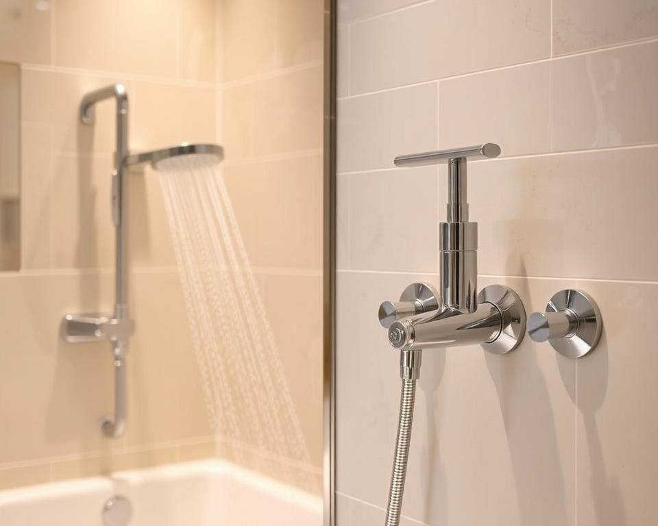 Douchekranen met temperatuurregeling voor comfort