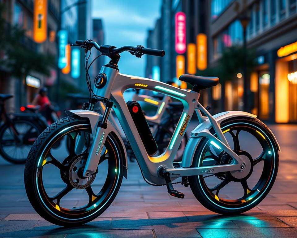 Elektrische fietsen met unieke ontwerpdetails