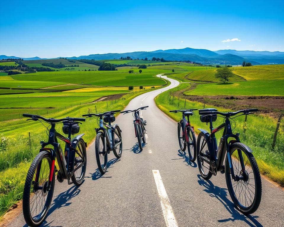 Elektrische fietsen voor lange afstandsritten