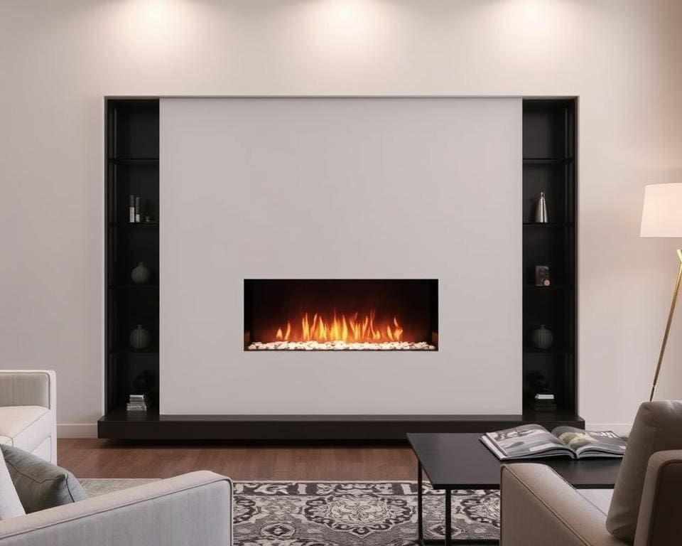 Elektrische haarden met minimalistisch design