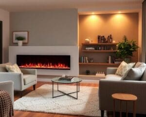Elektrische haarden met realistische vlamprojecties