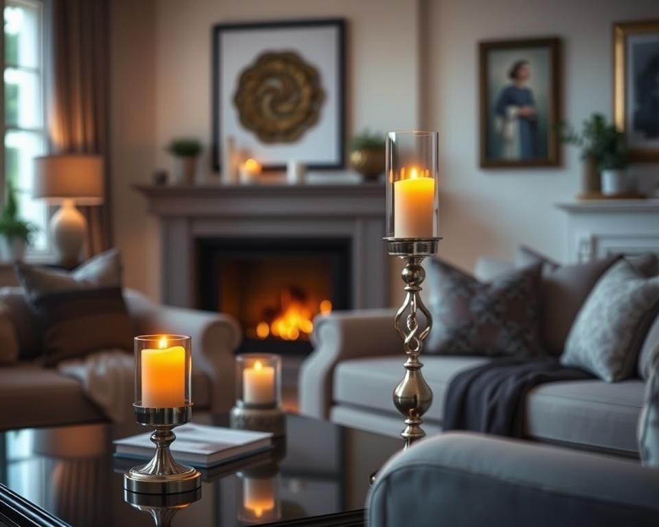 Elektrische kaarsenhouder: sfeer zonder risico