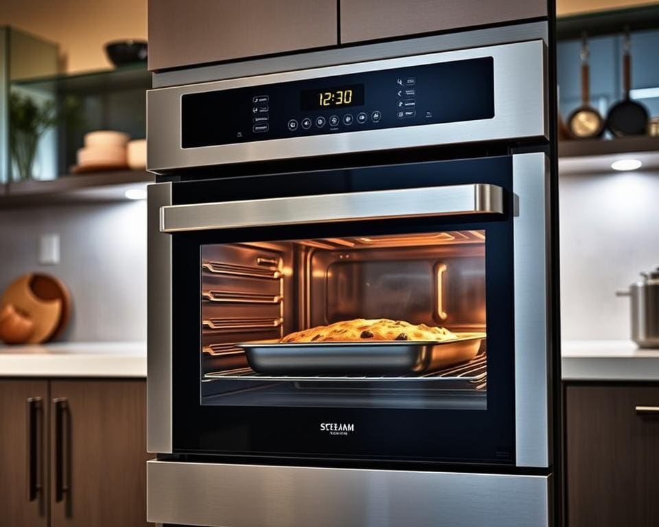 Elektrische ovens met stoom- en warmhoudfuncties