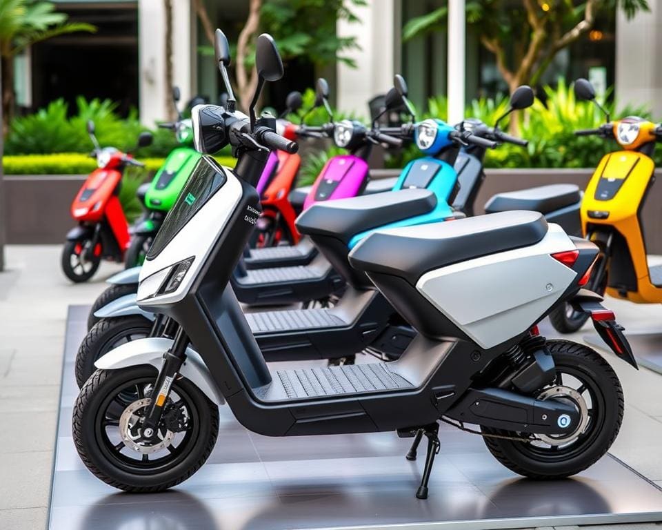 Elektrische scooter modellen