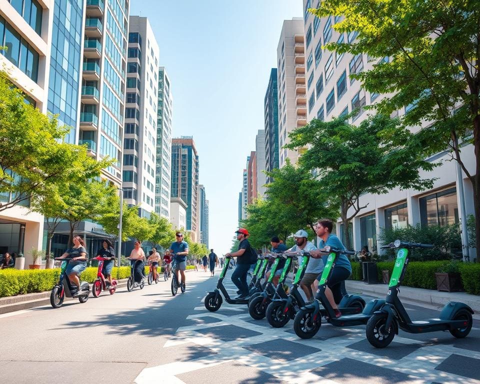 Elektrische scooters: efficiënt vervoer in de stad