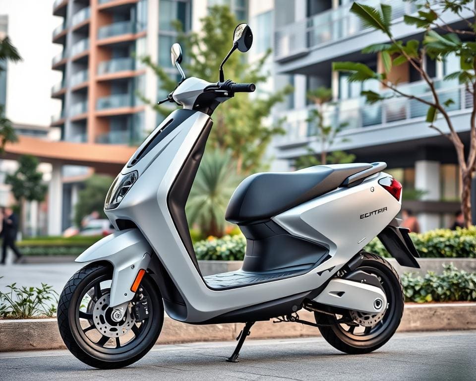 Elektrische scooters met een strak, modern design