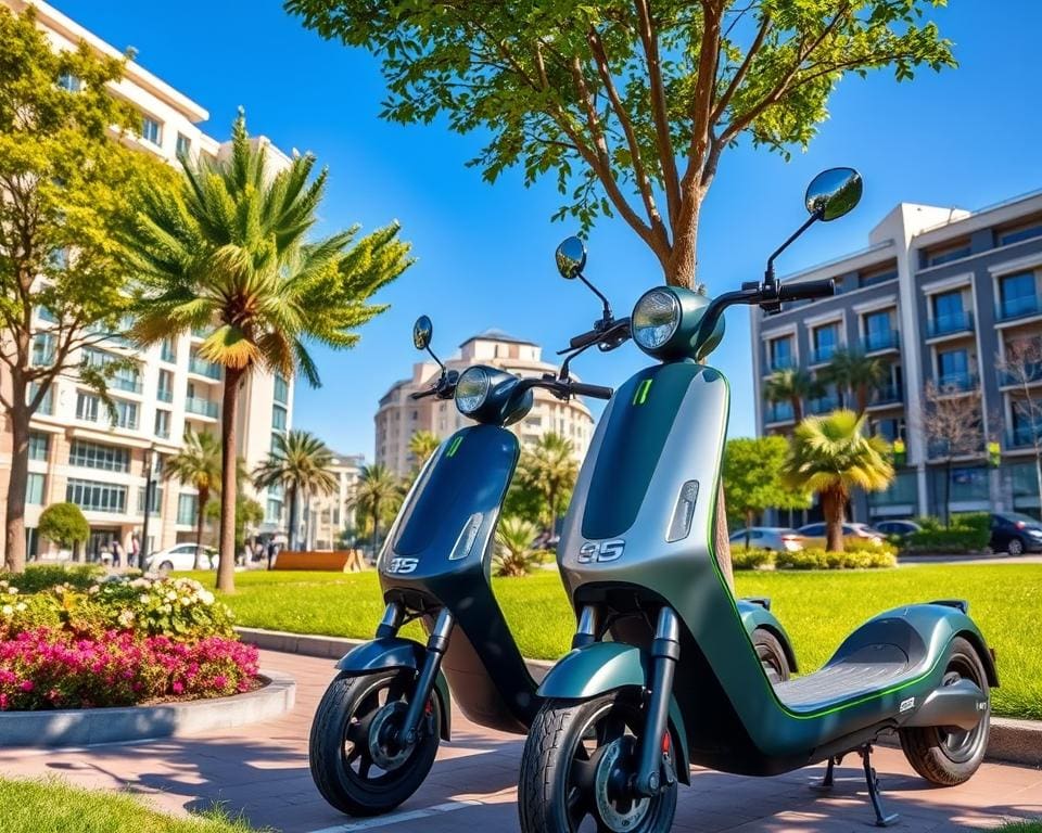 Elektrische scooters met lange actieradius