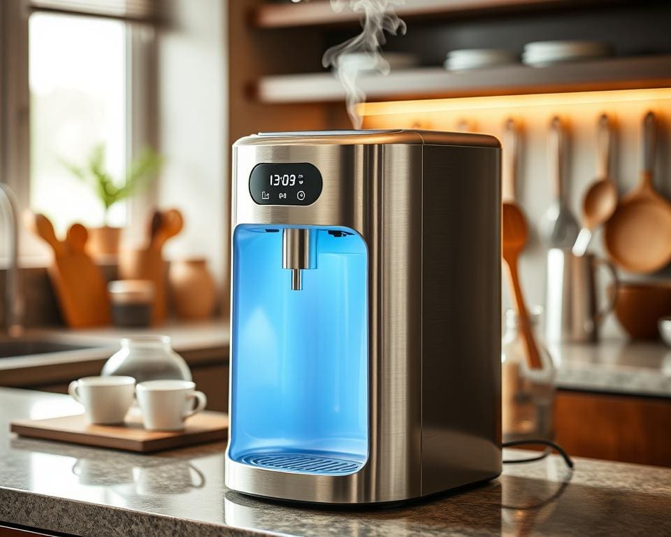 Elektrische warmwaterdispenser: direct heet water