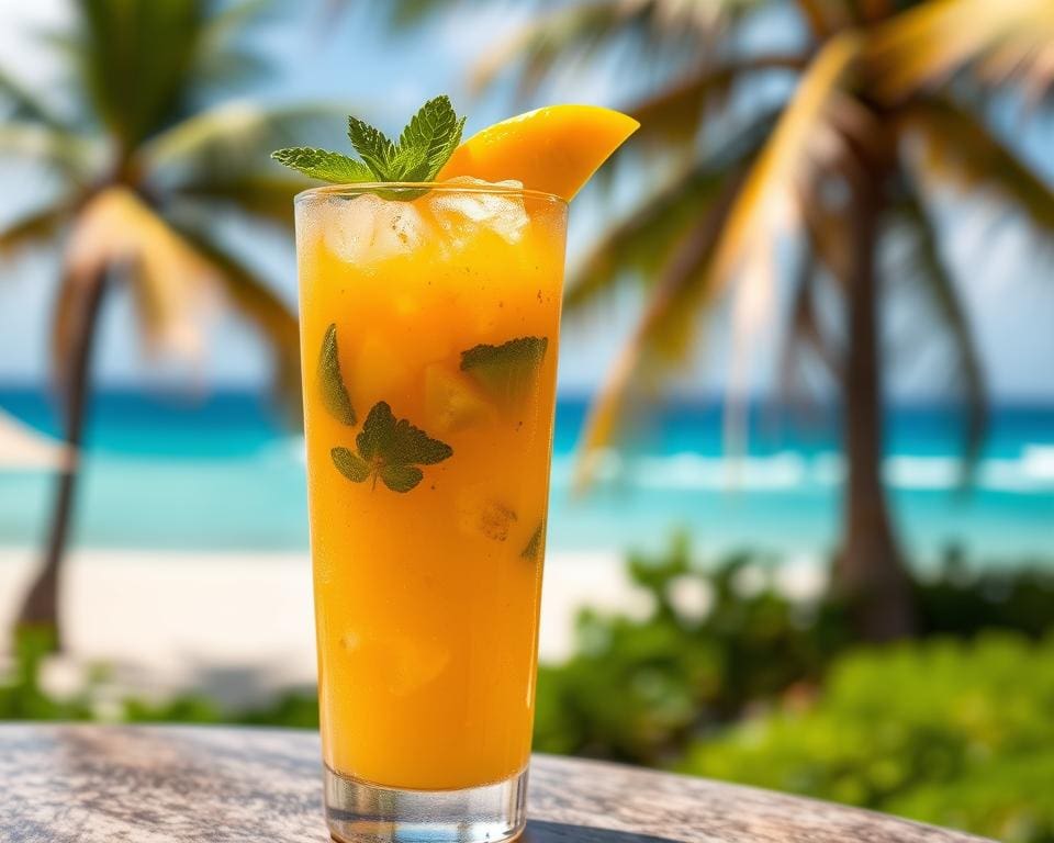 Frozen Mango Mojito