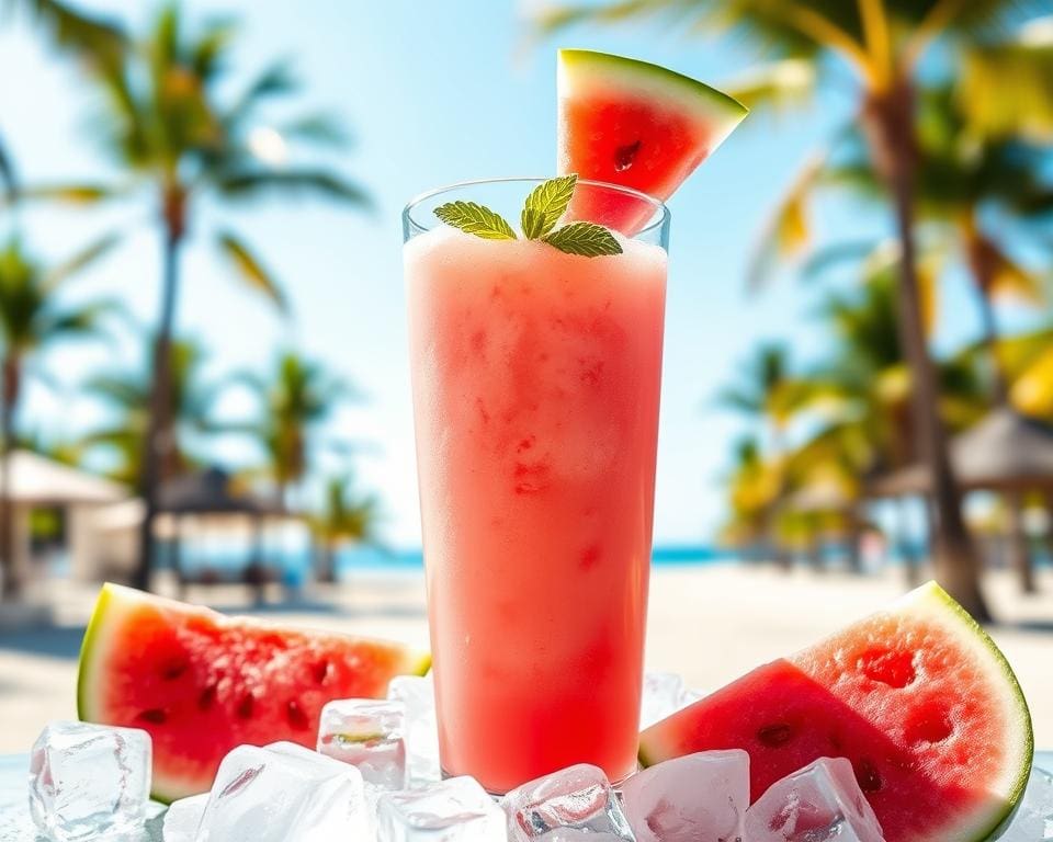 Frozen Watermelon Cooler