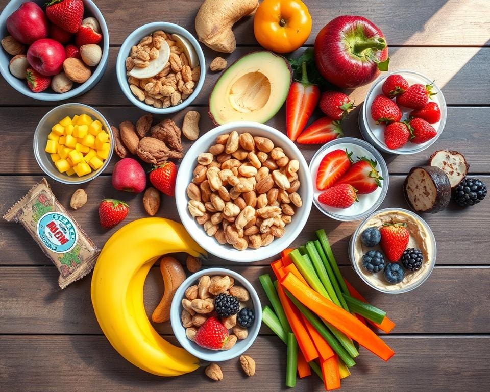 Gezonde snacks voor drukke dagen