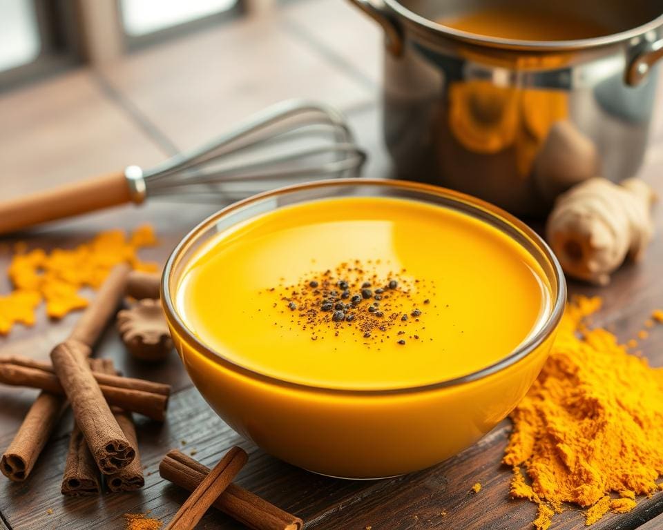 Golden milk: een stap-voor-stap recept