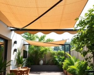 Hoe dragen zonnetenten bij aan duurzame buitenruimtes?