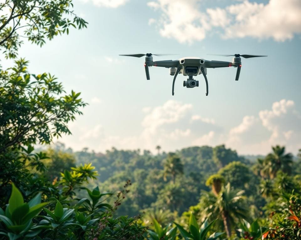 Hoe helpen drones bij de bescherming van kwetsbare ecosystemen?