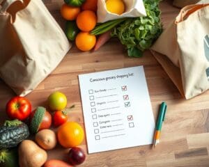 Hoe maak je een bewuste boodschappenlijst?
