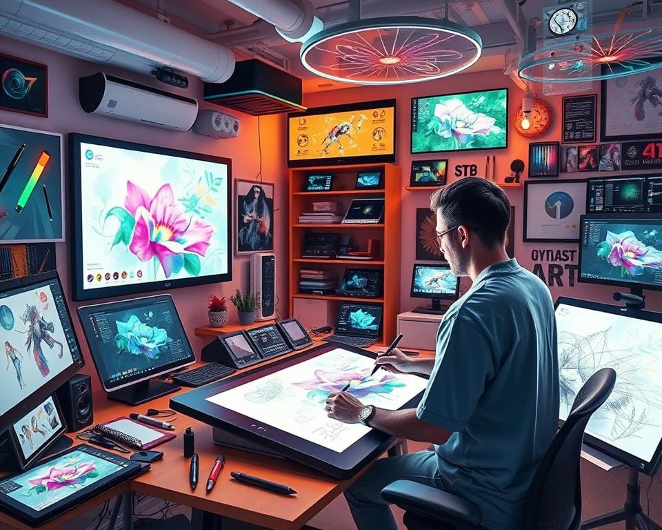 Hoe maken digitale tekenprogramma's creaties makkelijker?