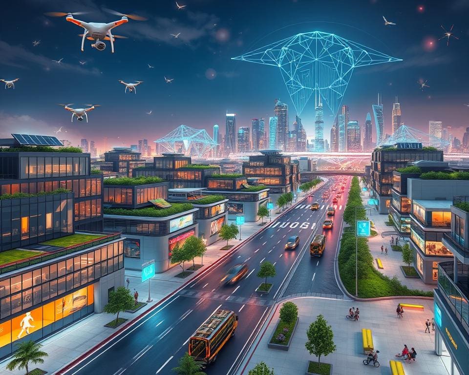 Hoe ondersteunt AI de ontwikkeling van slimme steden?