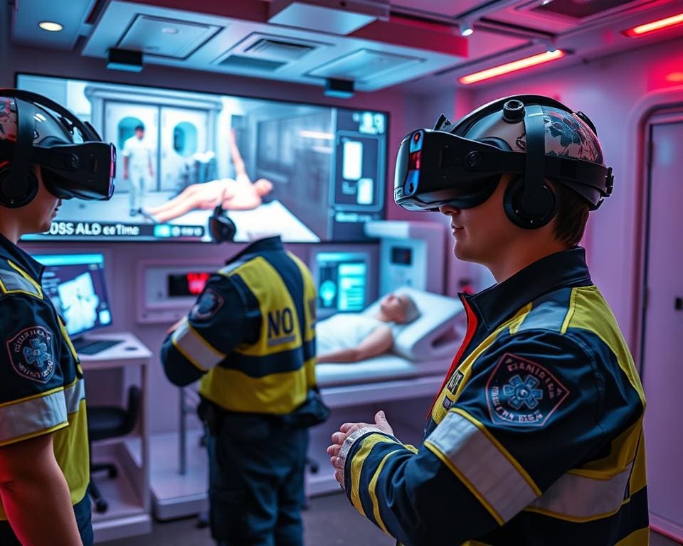 Hoe verbetert virtual reality de training van paramedici?