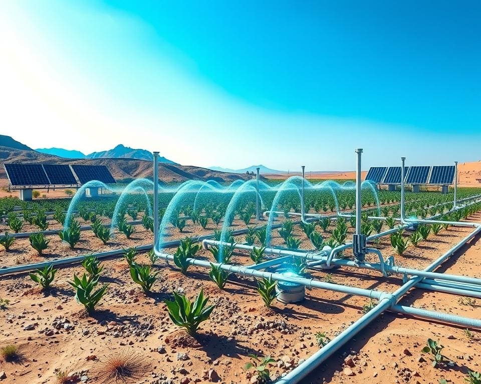 Hoe werken slimme irrigatiesystemen in waterarme regio’s?