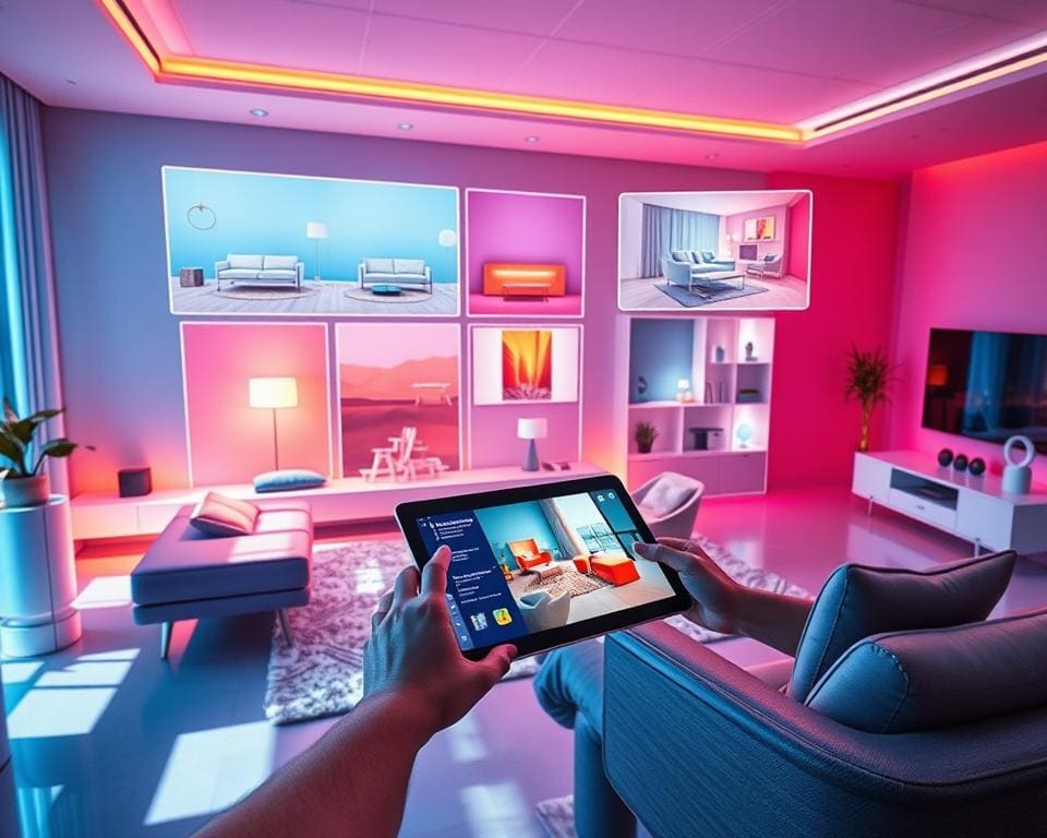 Hoe werkt augmented reality in interieurontwerp?