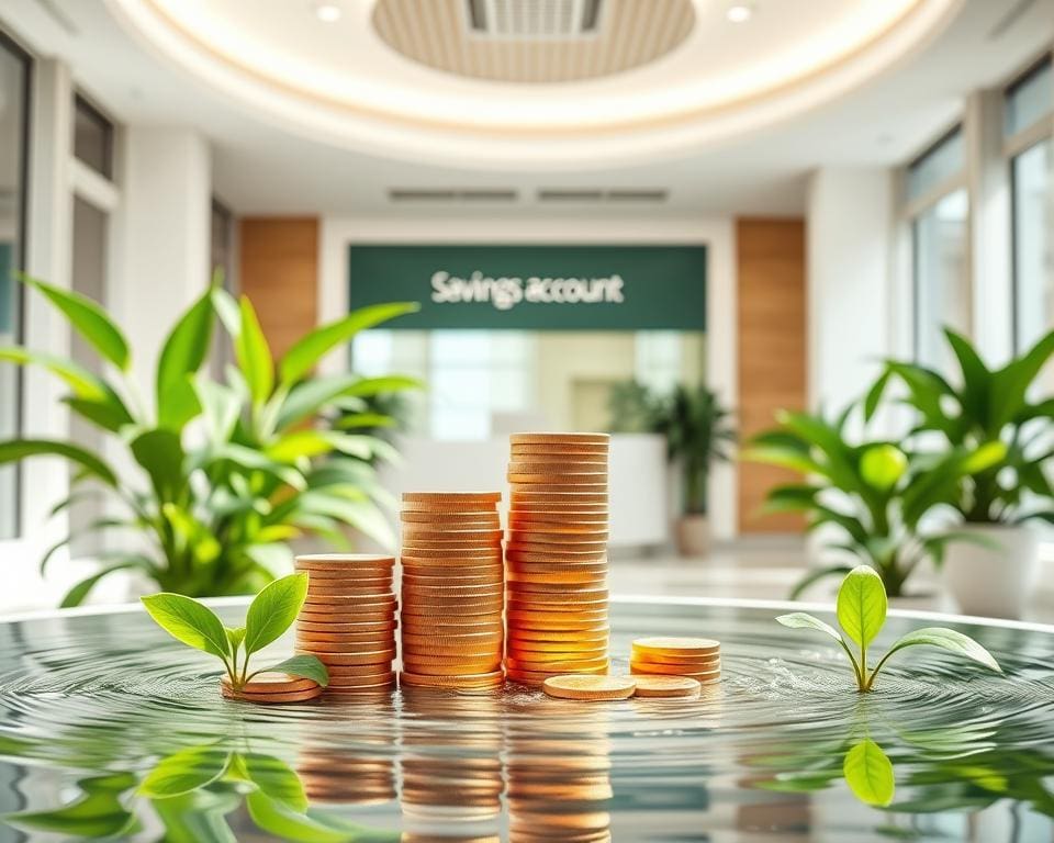 Hoe werkt een spaarrekening met een groeirente?