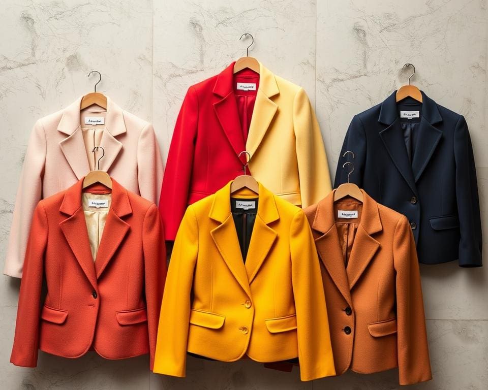 Jacquemus blazers kleurvariaties