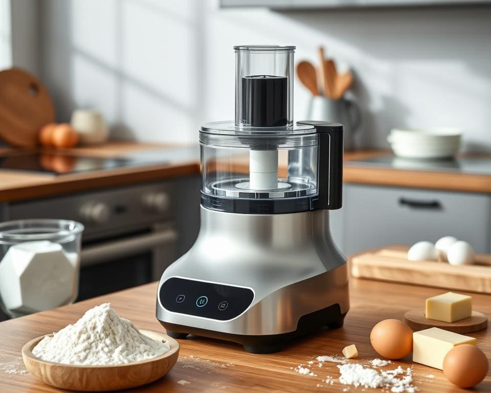 Keukenmachines met een ingebouwde deegrolfunctie