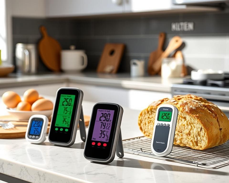 Keukenthermometers met instant-read functie voor bakken