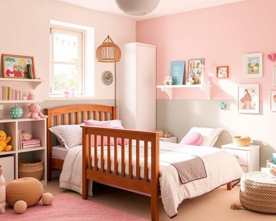 Kinderbedden met een veilig afneembaar hek