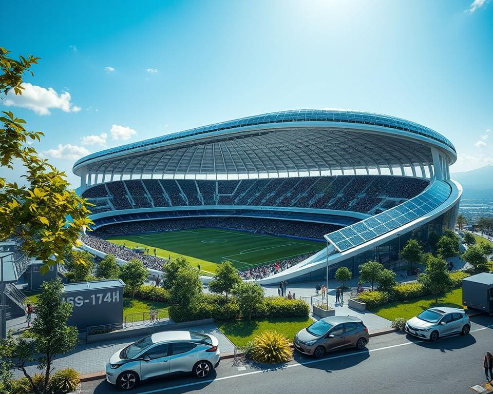 Kunnen slimme stadions sportevenementen milieuvriendelijker maken?