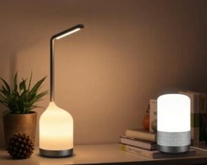 LED lamp met ingebouwde speaker: sfeer en geluid