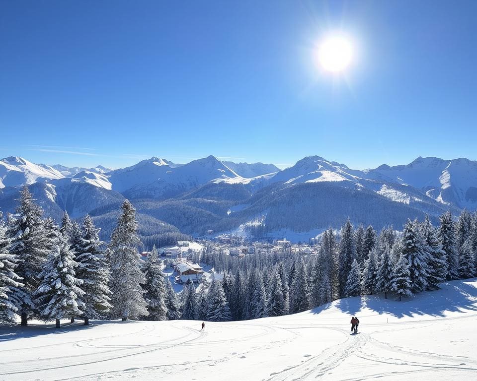 La Plagne: Franse Alpen met sneeuwzekerheid